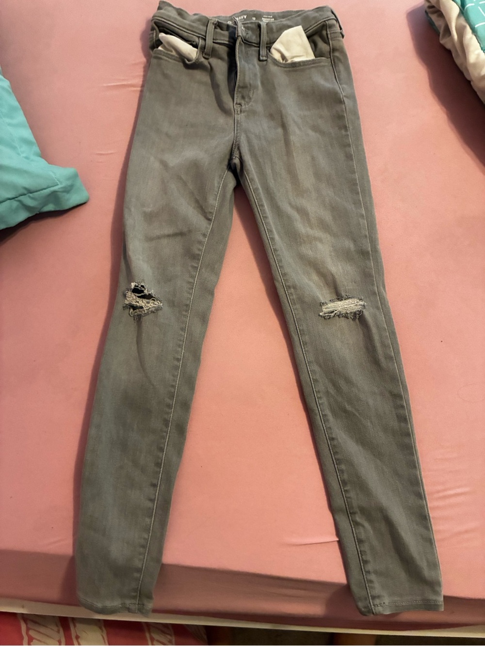 Old Navy girls  Skinny Ripped Jeans jeggings